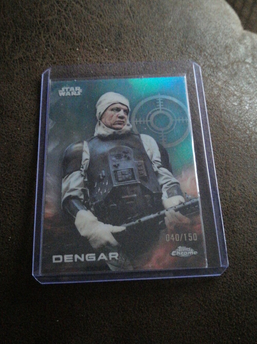 🍁2025 Topps Chrome Star Wars Dengar Skywalker Blue Refractor #/150